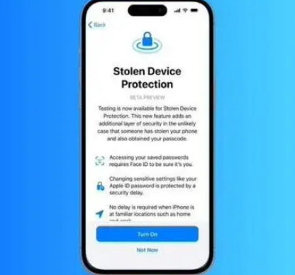 毛感乡苹果授权维修店分享被盗设备保护功能开启方法 