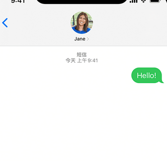 毛感乡apple维修iPhone上无法正常发送iMessage信息