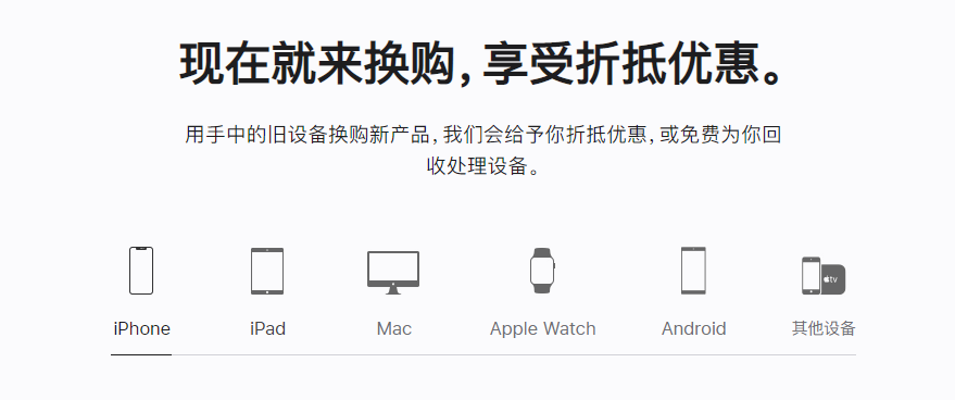 毛感乡苹果手机维修分享iPhone以旧换新的去处 