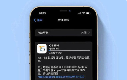 毛感乡苹果手机维修分享iOS 15.6续航怎么样 